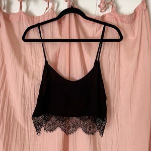 Urban Outfitters lace crop top